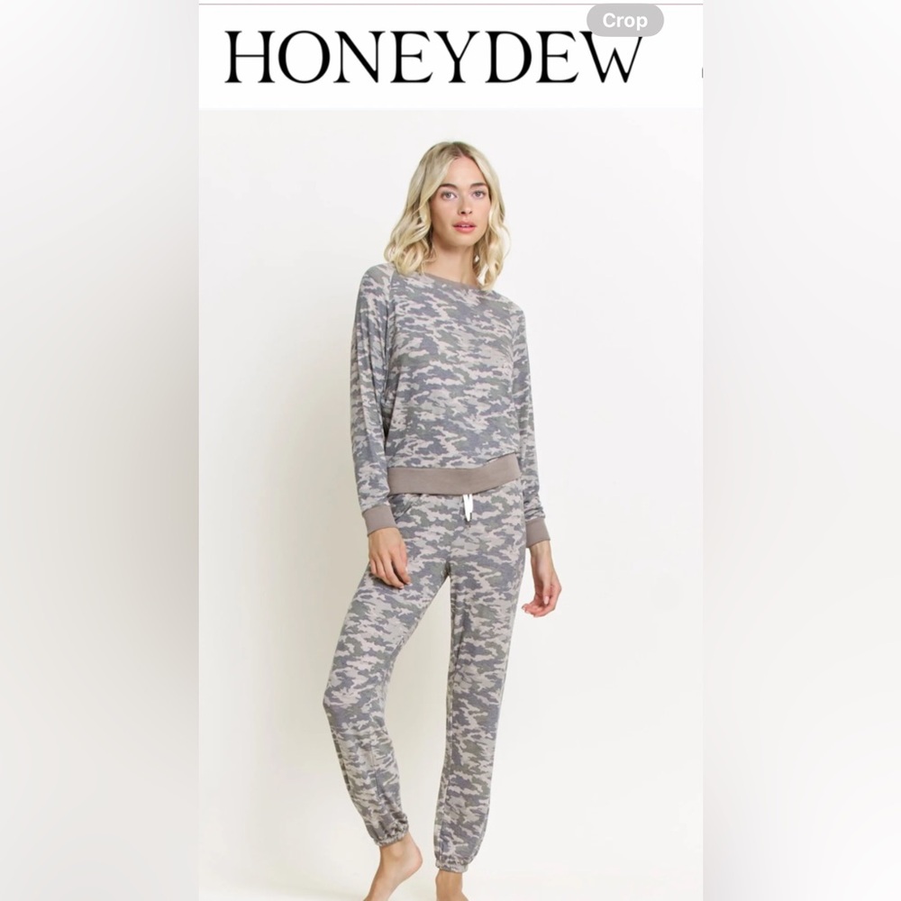 Honeydew Camo Pajamas